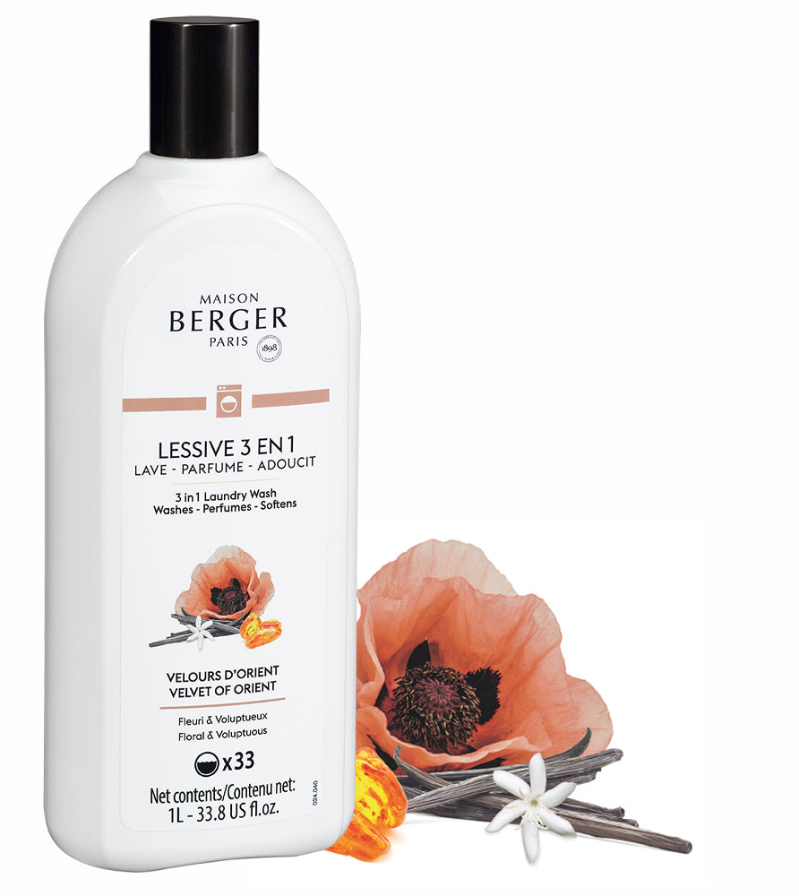 Wäsche-Elixier 3-in-1 Samt aus dem Orient von Maison Berger