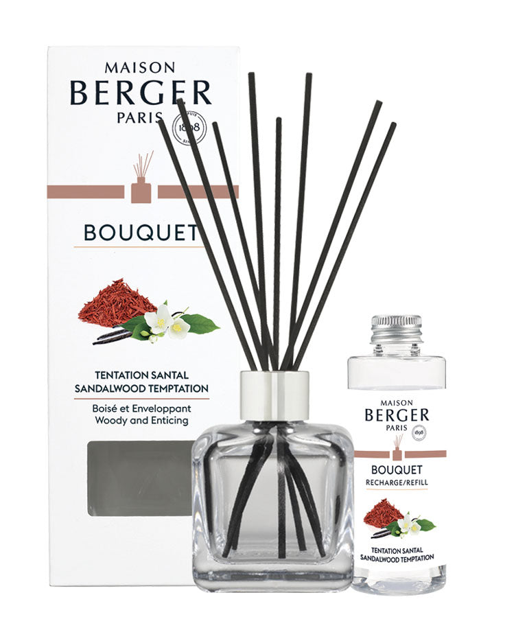 Stäbchenduft Cube Verführerisches Sandelholz von Maison Berger