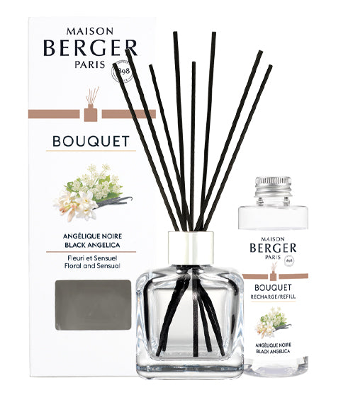 Stäbchenduft Cube Angélique Noire von Maison Berger