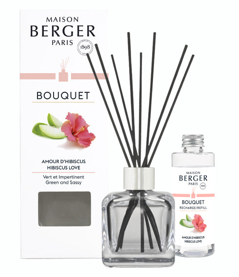 Stäbchenduft Cube Hibiskus von Maison Berger