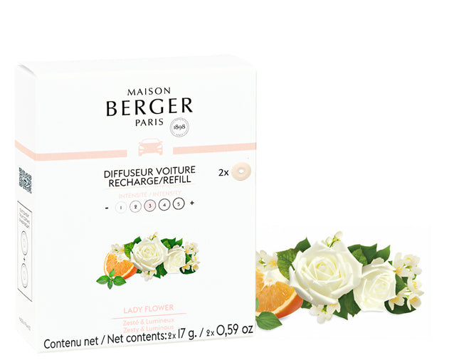 Autoduft Refill Lady Flower 2 Refills von Maison Berger
