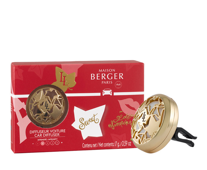 Autoduft Diffuser Set Lolita Lempicka Sweet Mattgold von Maison Berger