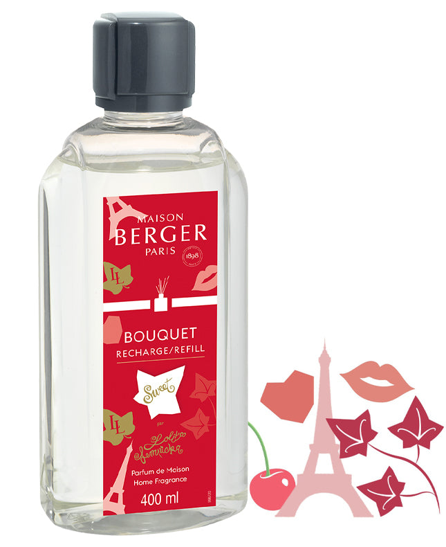 Stäbchenduft Refill Lolita Lempicka Sweet 400 ml Raumduft von Maison Berger