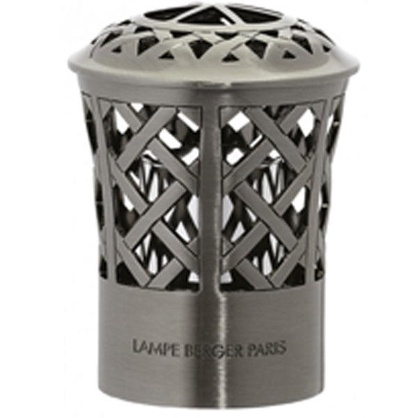 Lampe Berger Schutzkrone Croisillons silberfarben