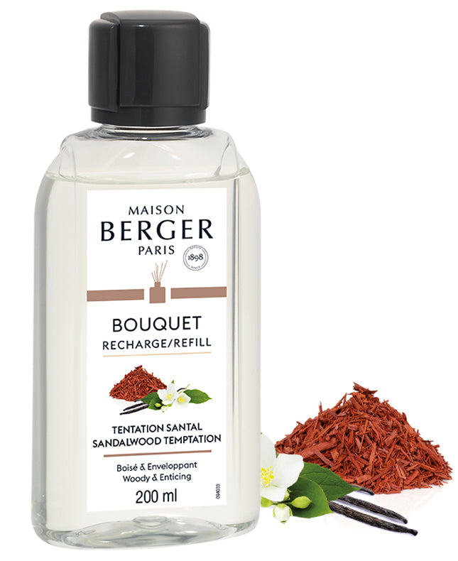 Refill Raumduft Diffuser Verführerisches Sandelholz / Tentation Santal von Maison Berger