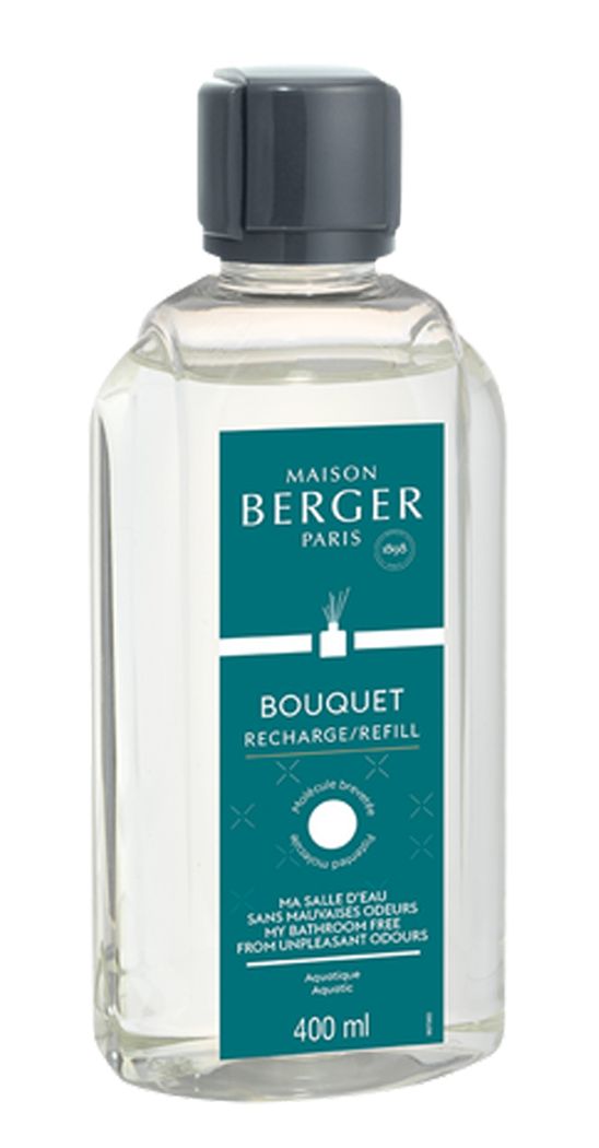 Refill Raumduft Diffuser 400 ml Mein Badezimmer ohne unangenehme Gerüche von Maison Berger