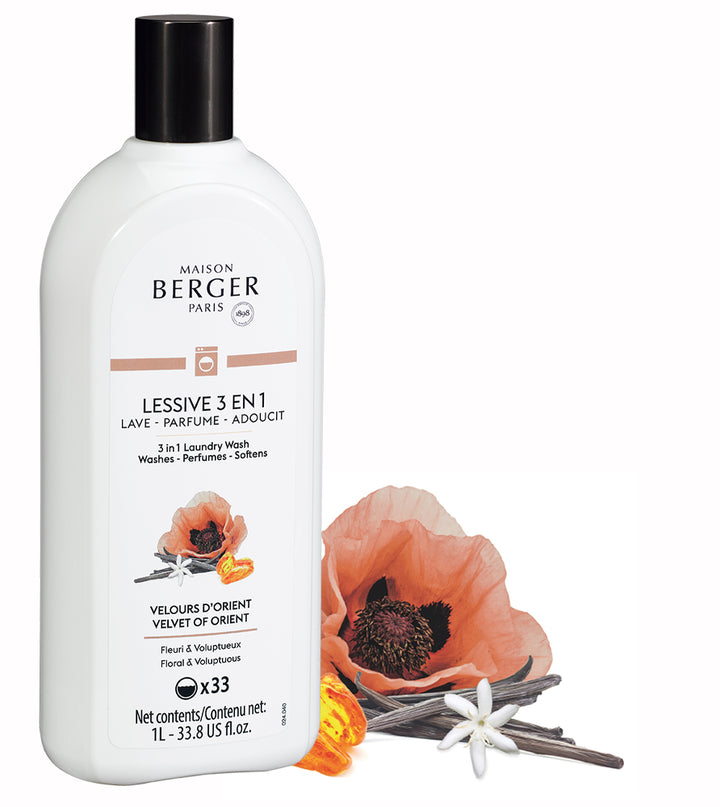 Wäsche-Elixier 3-in-1 Samt aus dem Orient von Maison Berger