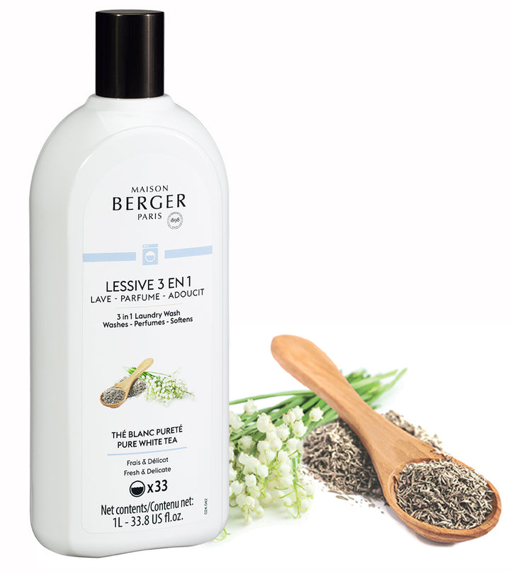Wäsche-Elixier 3-in-1 Weißer Tee von Maison Berger