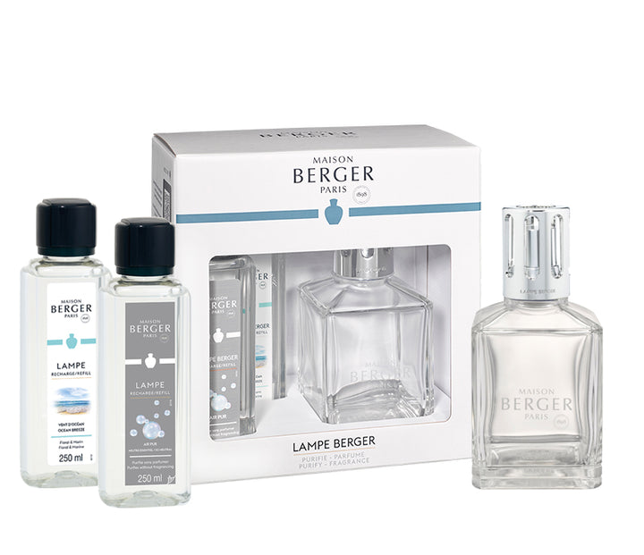 Lampe Berger Duftlampe Starter Set Eckig XL