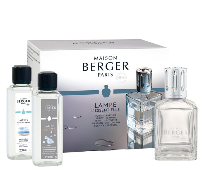 Lampe Berger Duftlampe Starter Set Eckig XL von Maison Berger