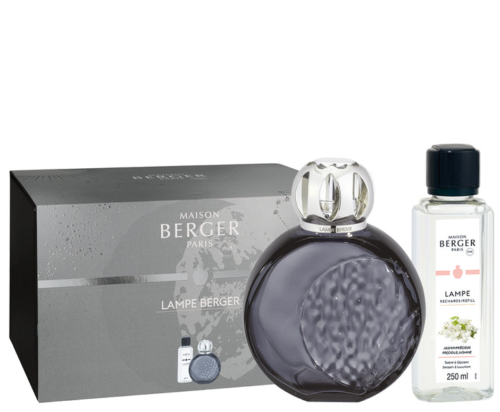 Lampe Berger Geschenkset Astral Grau - Edler Jasmin von Maison Berger