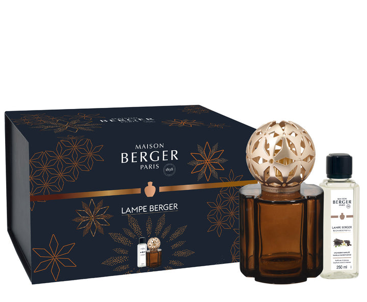 Lampe Berger Geschenkset Pomelis Schokolade - Bourbon Vanille von Maison Berger
