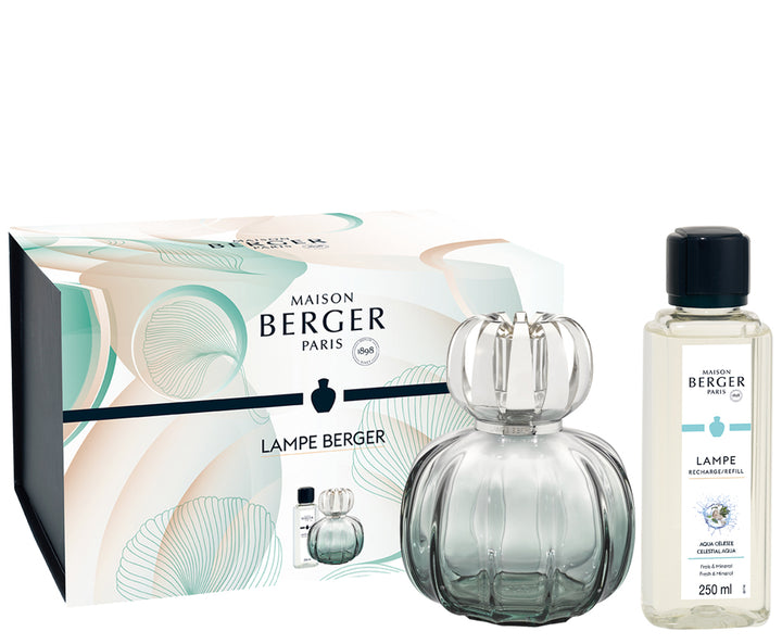 Lampe Berger Geschenkset Corali Grün - Luftige Frische von Maison Berger