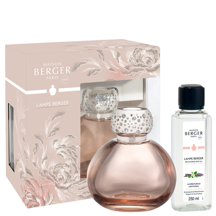 Lampe Berger Geschenkset Ophelia Nude - Florale Harmonie von Maison Berger