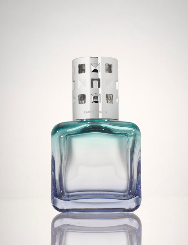 Lampe Berger Geschenkset Ice Cube Türkis/Blau - Frische Ozeanbrise von Maison Berger