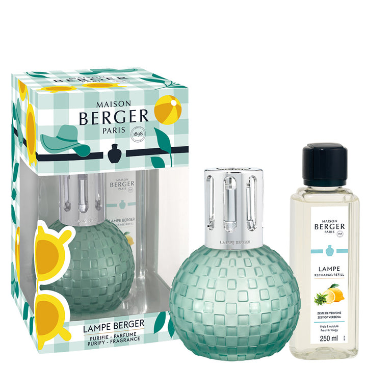 Lampe Berger Geschenkset Disco Minze gefrostet - Zitronen Verbene von Maison Berger