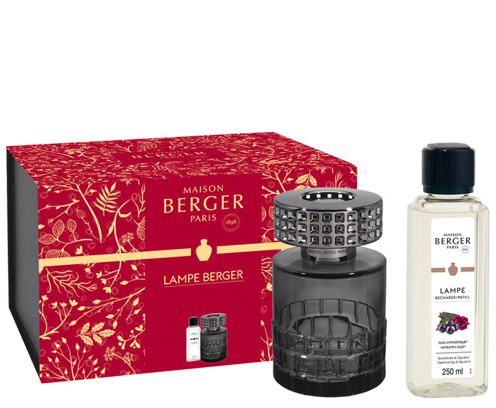 Lampe Berger Geschenkset Celebration Schwarz - Betörendes Oud von Maison Berger