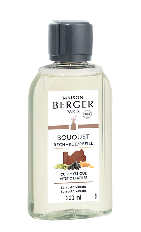Stäbchenduft Refill Kraftvolles Leder 200 ml Raumduft von Maison Berger