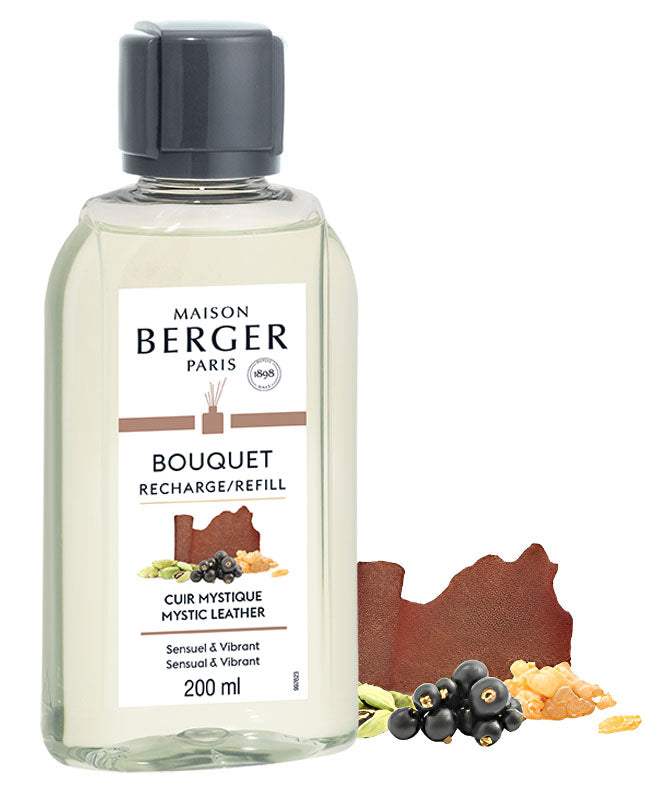 Stäbchenduft Refill Kraftvolles Leder 200 ml Raumduft von Maison Berger