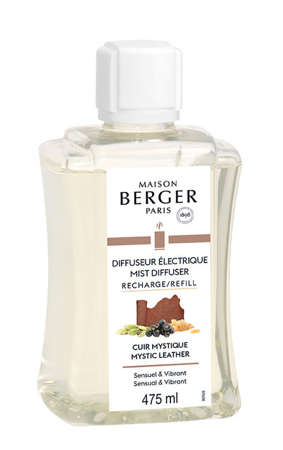 Elektro-Diffuser Refill Kraftvolles Leder 475 ml von Maison Berger