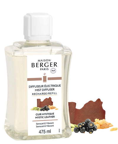 Elektro-Diffuser Refill Kraftvolles Leder 475 ml von Maison Berger