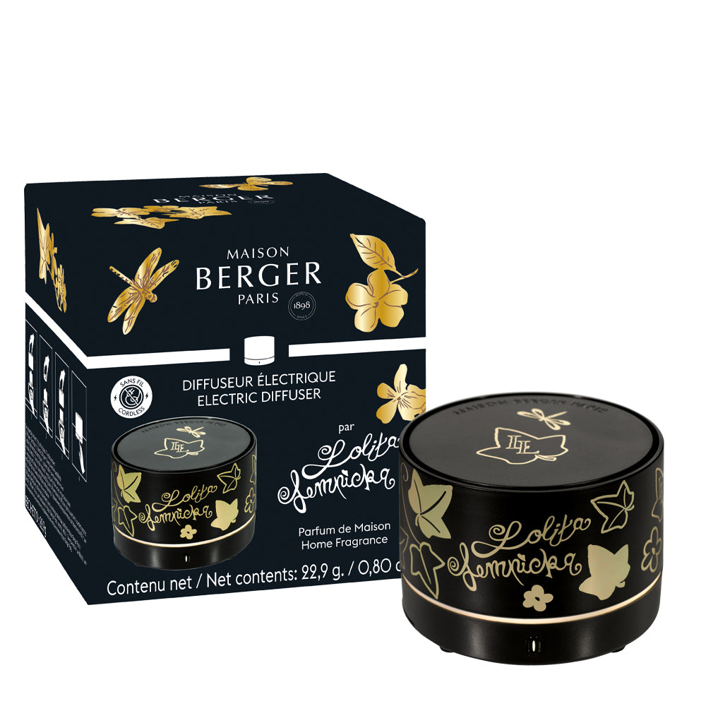 Portable Aroma-Diffuser Nomade Schwarz - Lolita Lempicka von Maison Berger