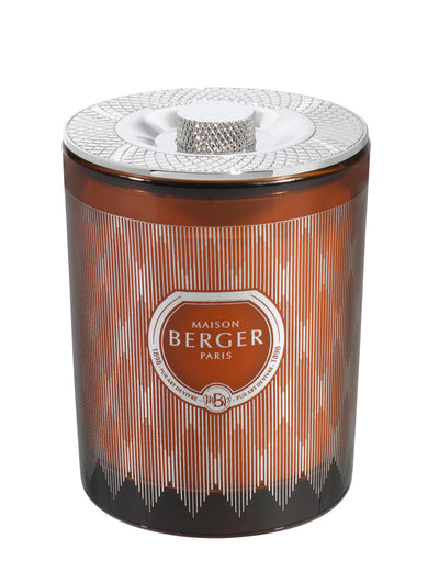 Duftkerze Evanescence Braun - Kraftvolles Leder 240 g von Maison Berger