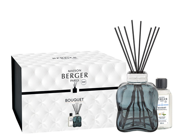 Stäbchenduft Cosy Blau - Pudriger Moschus von Maison Berger
