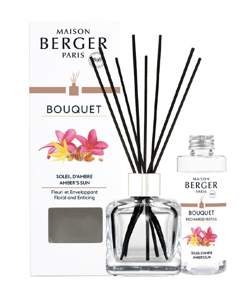 Stäbchenduft Cube Sonniger Amber von Maison Berger