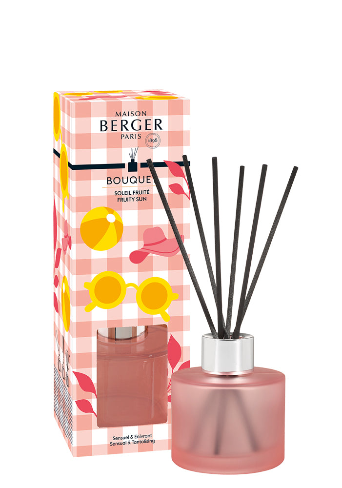 Stäbchenduft Mini Estivale Rosa gefrostet - Sonnige Früchte von Maison Berger