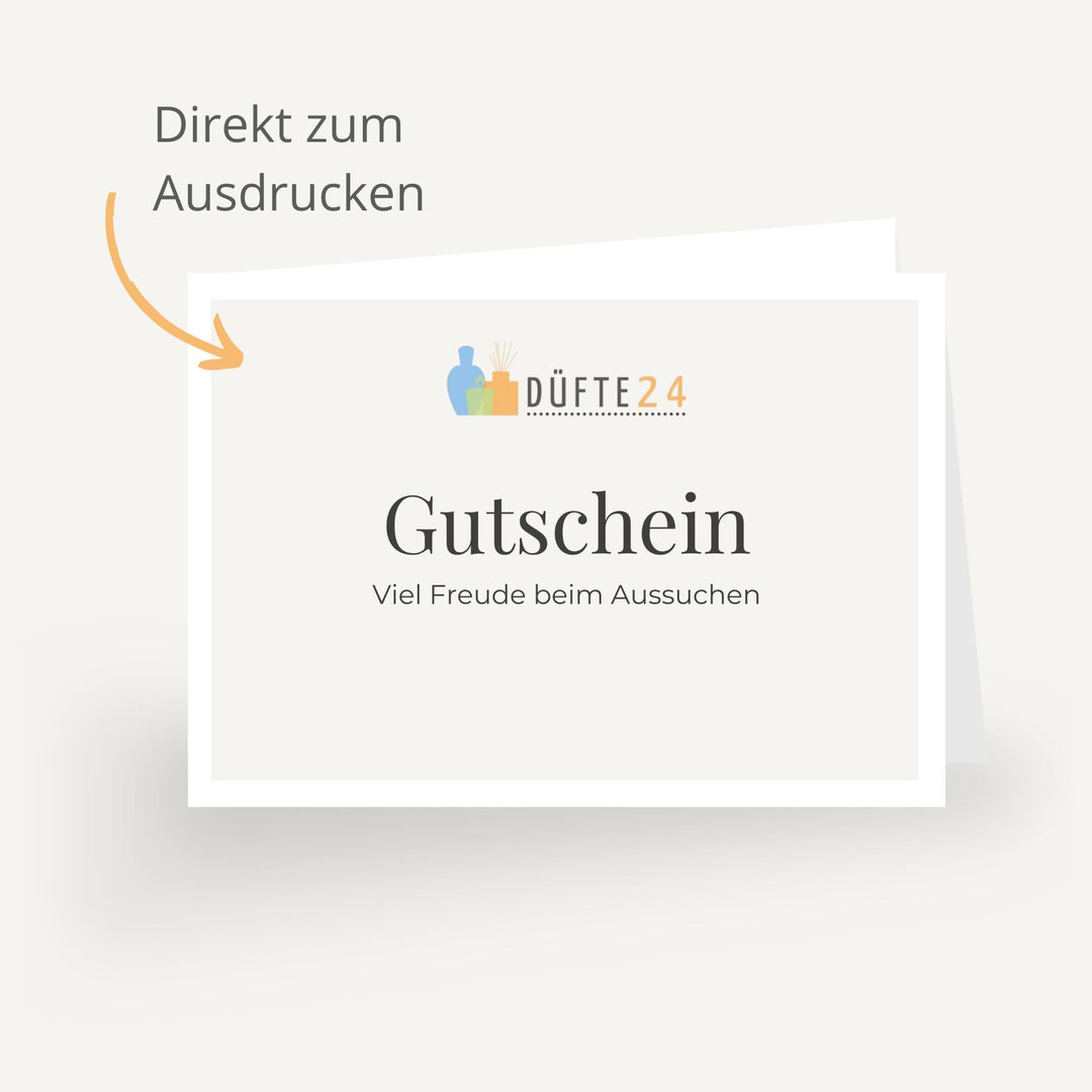 Geschenkgutschein zum Ausdrucken