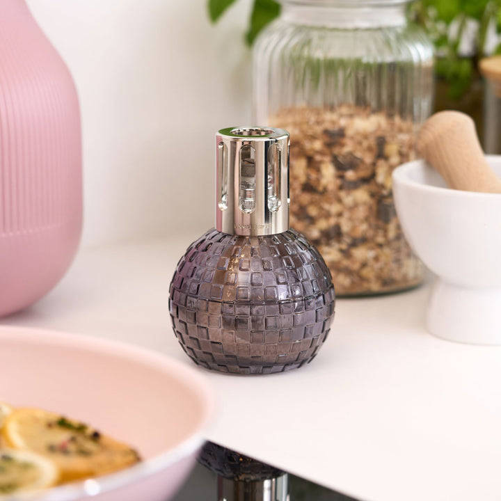 Lampe Berger Geschenkset Disco Grau - Amber von Maison Berger