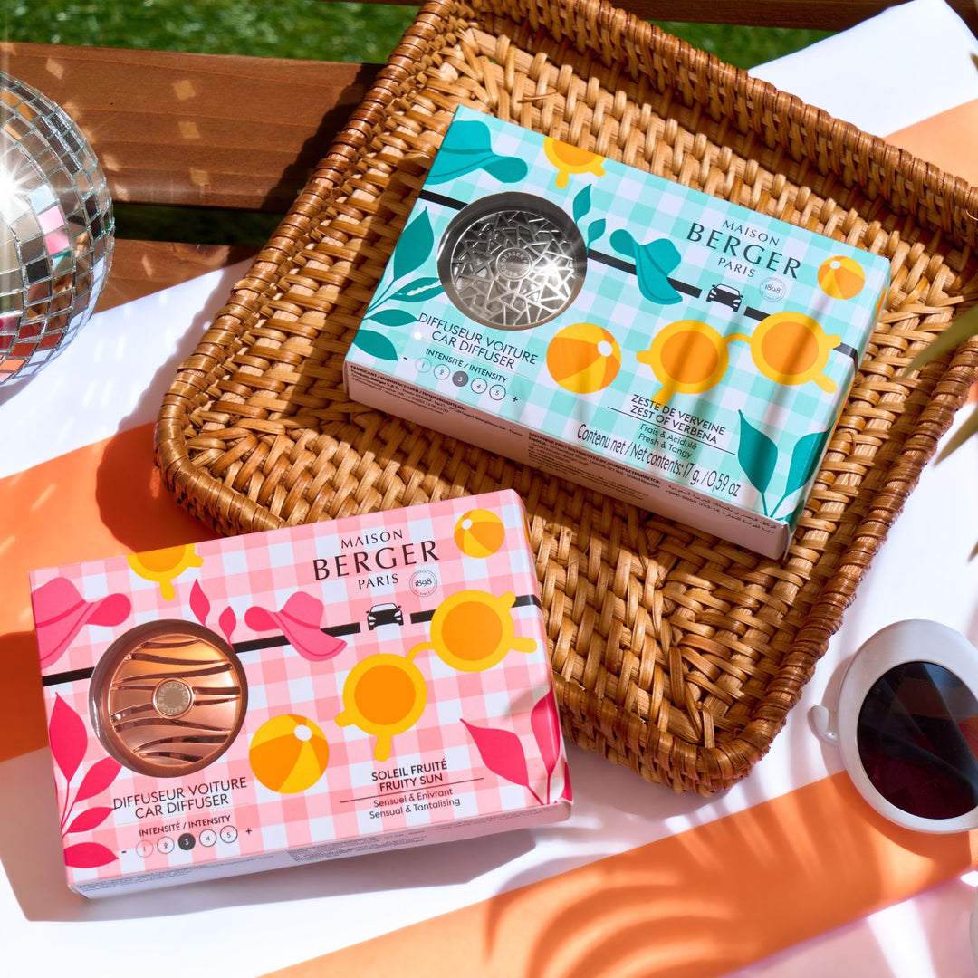 Autoduft Diffuser Set Estivale Blissful - Sonnige Früchte von Maison Berger