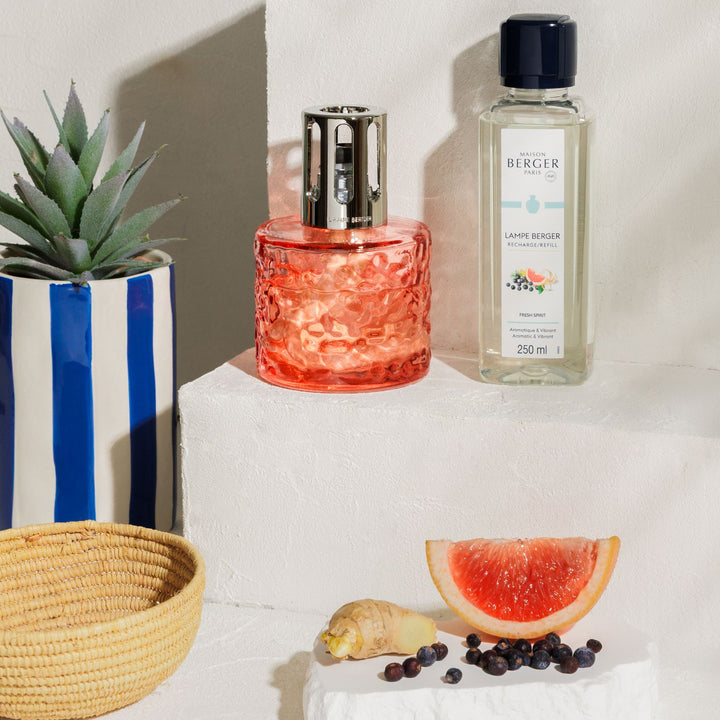 Lampe Berger Geschenkset Estivale Mirage Rosa - Fresh Spirit von Maison Berger