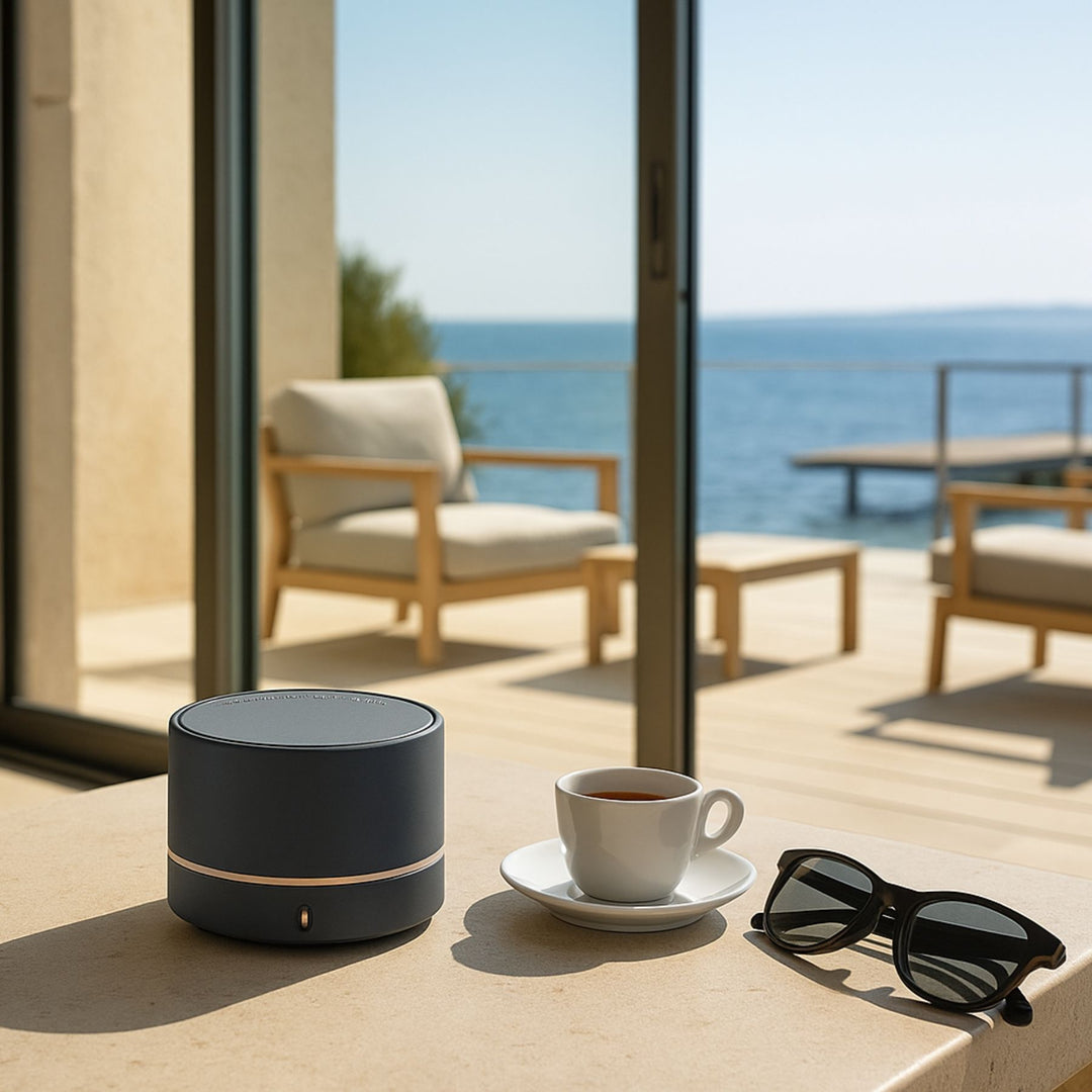 Portable Aroma-Diffuser Nomade Grau - Amber von Maison Berger
