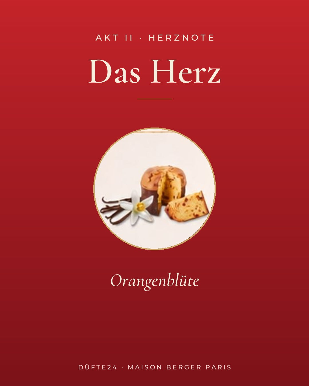 Panettone Duft Herznote: Orangenblüte