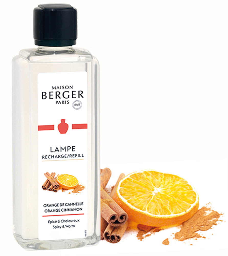 MAISON BERGER PARIS Duftlampe Nachfüller Genüssliches Orange-Zimt-Aroma 1000 ml