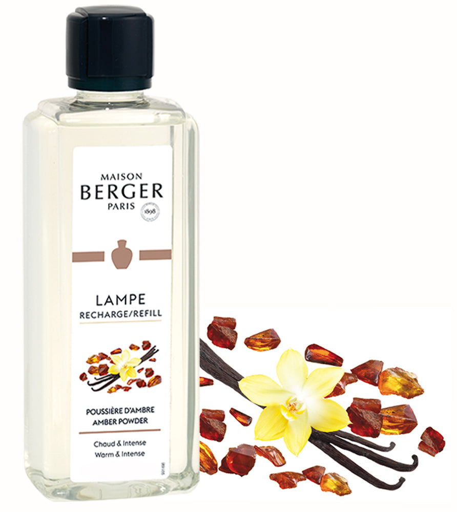 MAISON BERGER PARIS Duftlampe Nachfüller Pudriger Amber 1000 ml