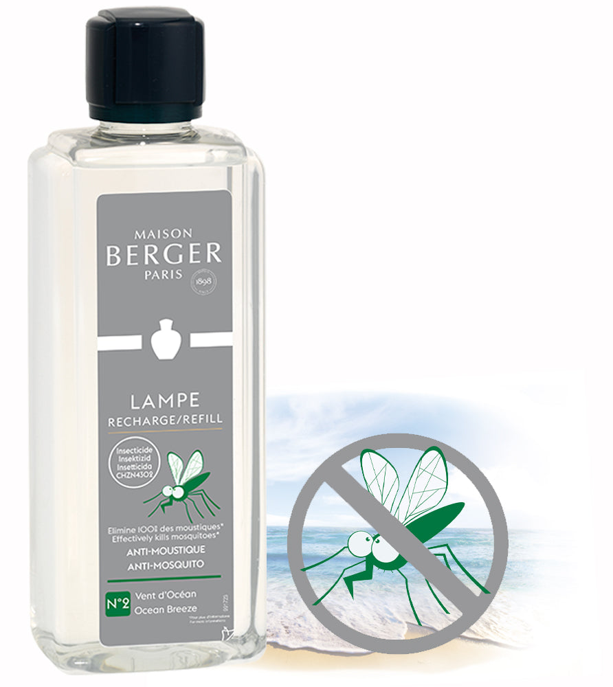 MAISON BERGER PARIS Duftlampe Nachfüller Anti-Mücken Erfrischende Ozeanbrise 1000 ml