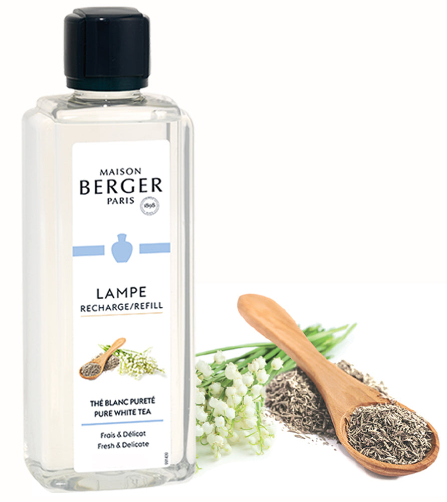 MAISON BERGER PARIS Duftlampe Nachfüller Aromatischer Weißer Tee 500 ml