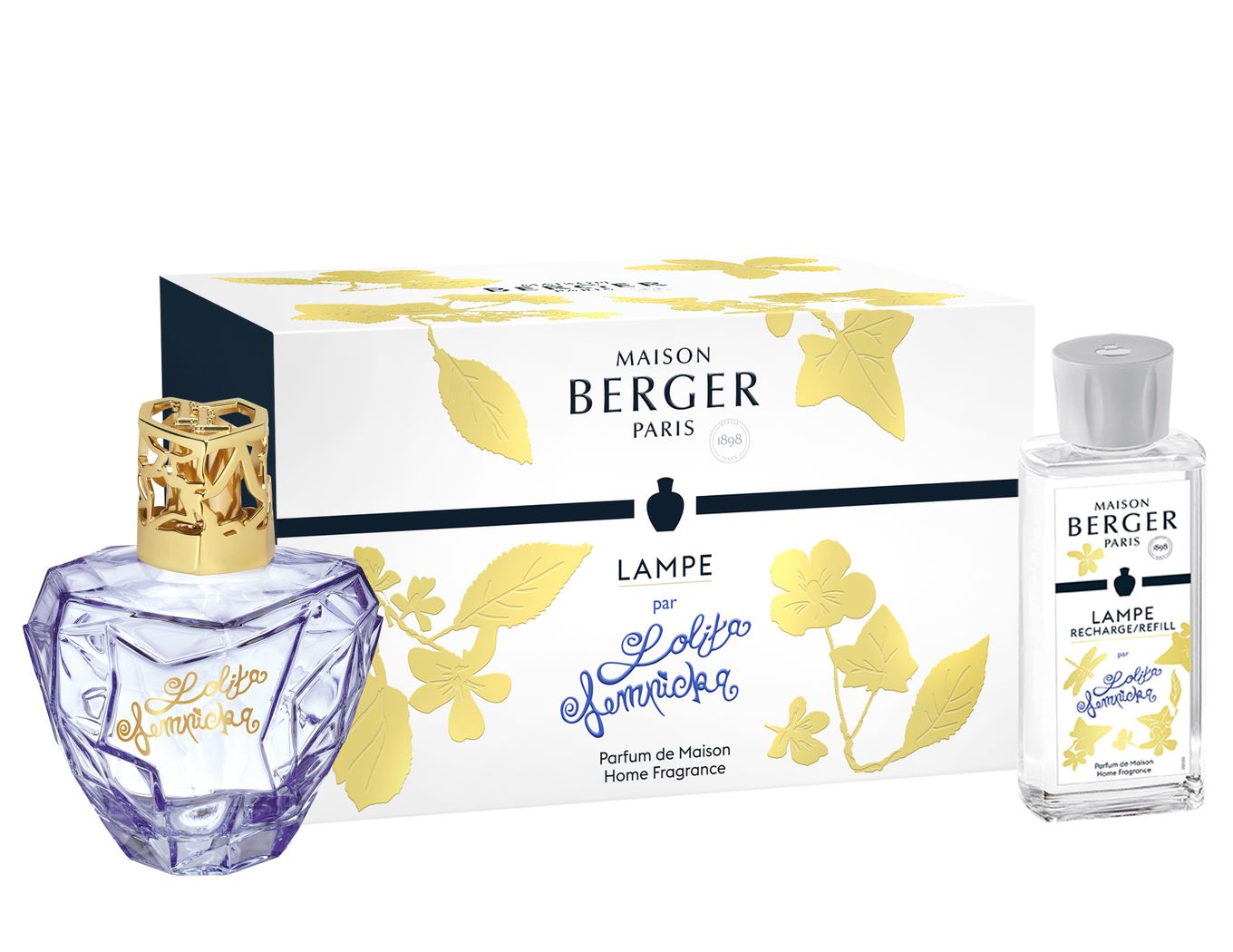 Lampe Berger Geschenkset Flieder Premium-Kollektion Lolita Lempicka