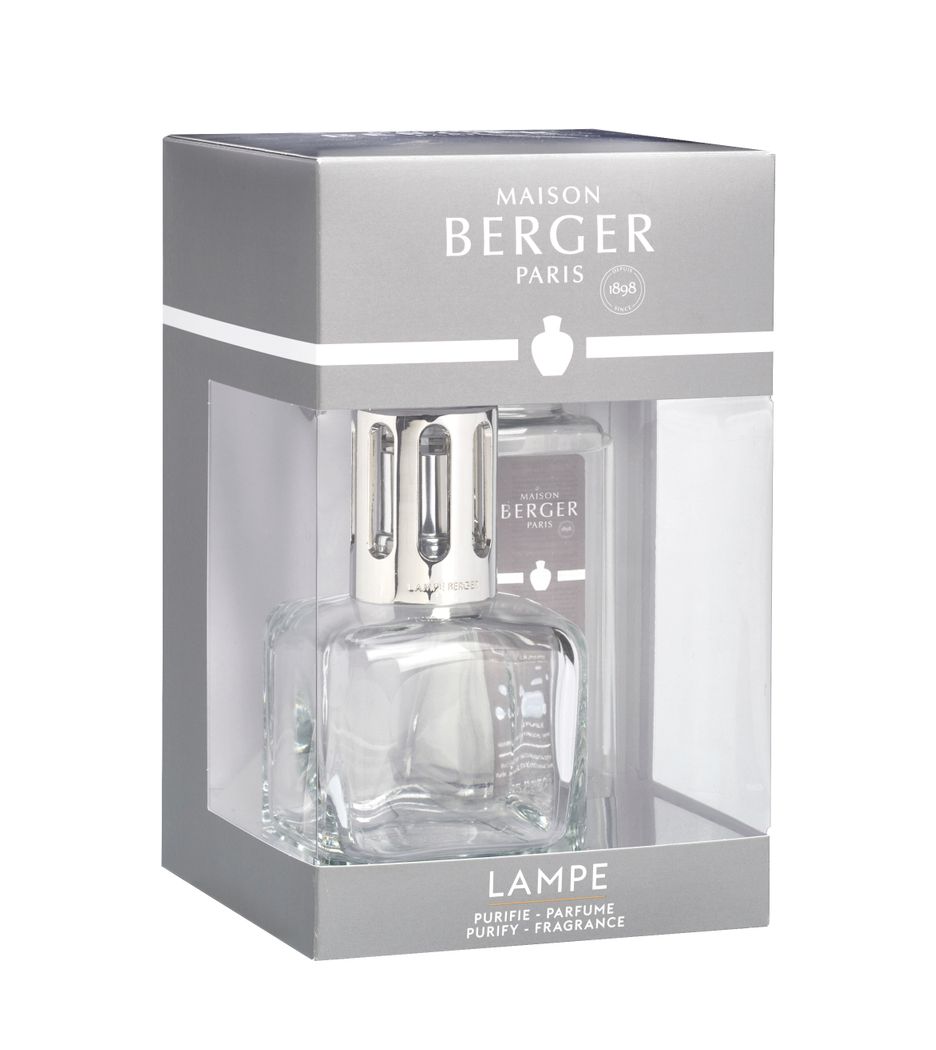Geschenkset Ice Cube Transparent von Lampe Berger Paris