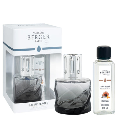 Lampe Berger Geschenkset Spirale Schwarz - Samt aus dem Orient von Maison Berger