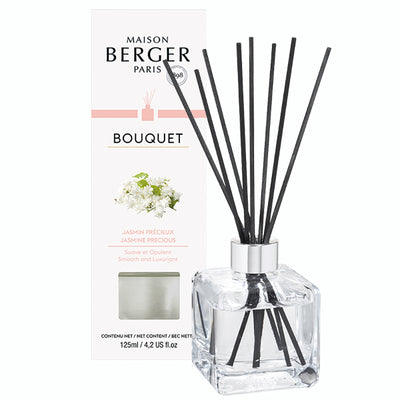 Raumduft Diffuser Set Cube Edle Jasmin / Jasmin Précieux von Maison Berger