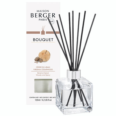 Raumduft Diffuser Set Cube Zedernholz / Cèdre du Liban von Maison Berger