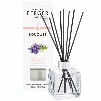 Raumduft Diffuser Set Cube Wilder Lavendel / Champs de Lavande von Maison Berger