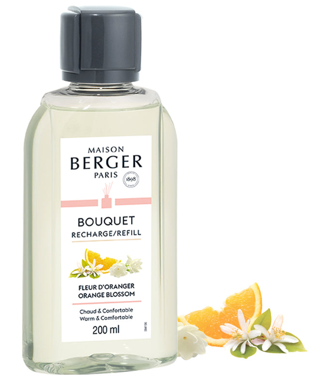 Refill Raumduft Diffuser Orangenblüte / Fleur d'Oranger von Maison Berger