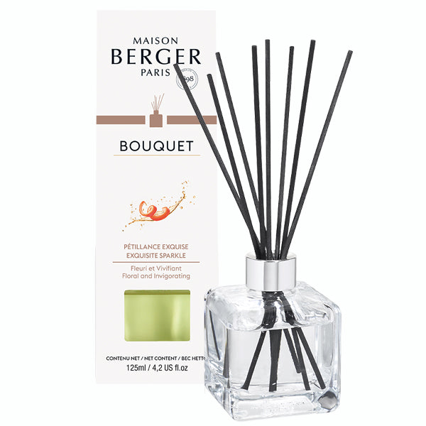 Raumduft Diffuser Set Cube Sprudelnde Lebensfreude / Pétillance Exquise von Maison Berger