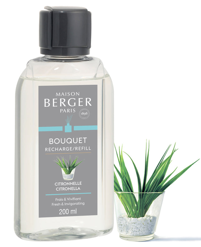Refill Raumduft Diffuser Zitronengras / Citronnelle von Maison Berger