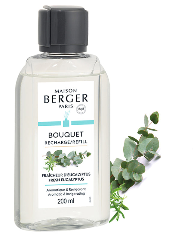 Refill Raumduft Diffuser Tropischer Zitroneneukalyptus / Fraîcheur d'Eucalyptus von Maison Berger